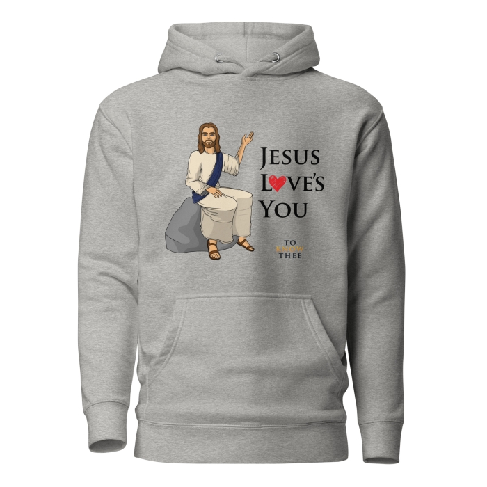 Jesus Loves You Hoodie