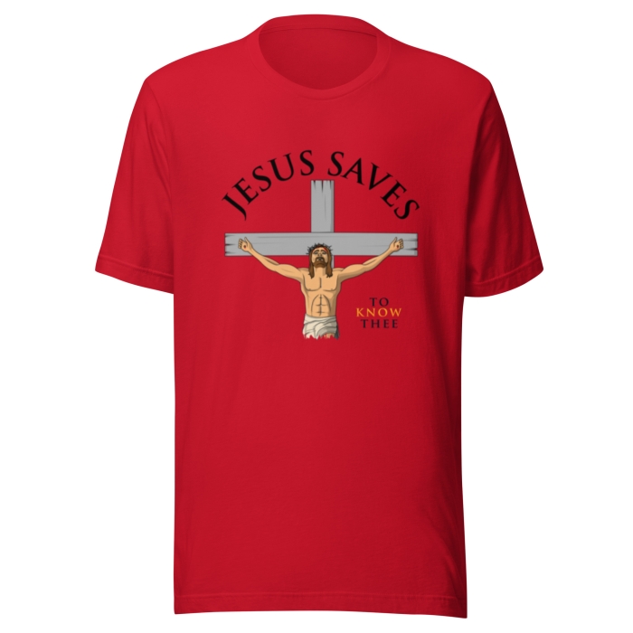 Jesus Saves Shirt - Image 4