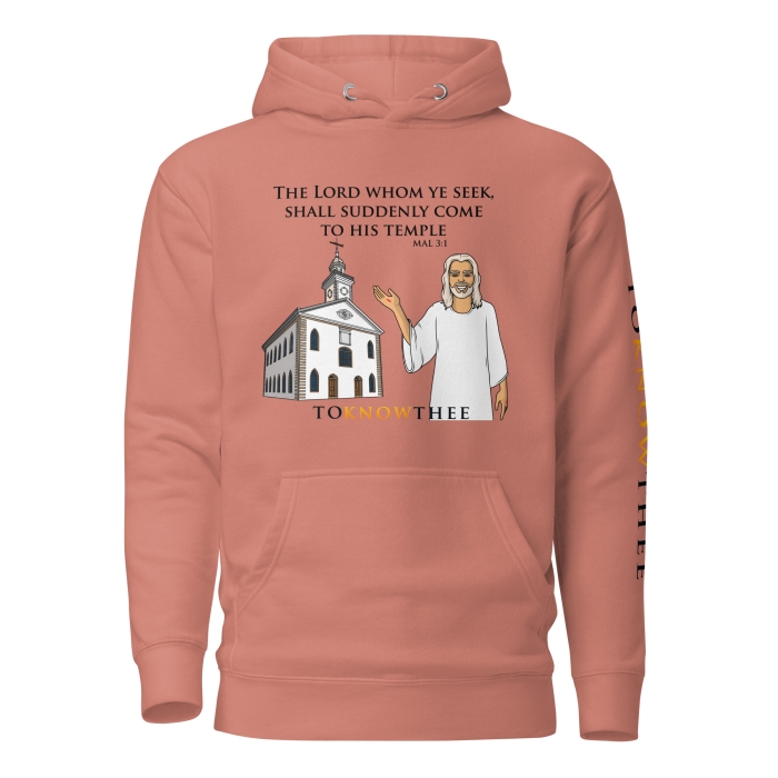 Lord Suddenly Come to His Temple- Unisex Hoodie - Image 12