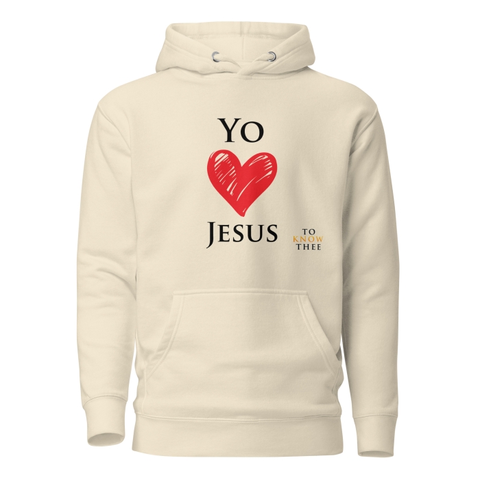 Yo Amo Jesus Unisex Sudadera - Image 9