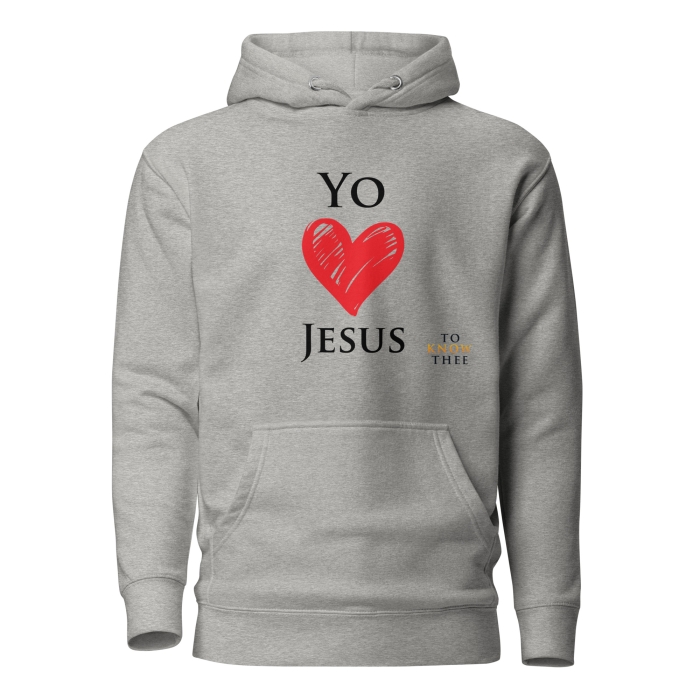 Yo Amo Jesus Unisex Sudadera - Image 7