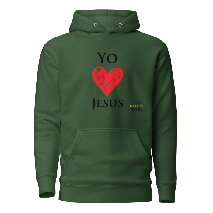 Yo Amo Jesus Unisex Sudadera - Image 5