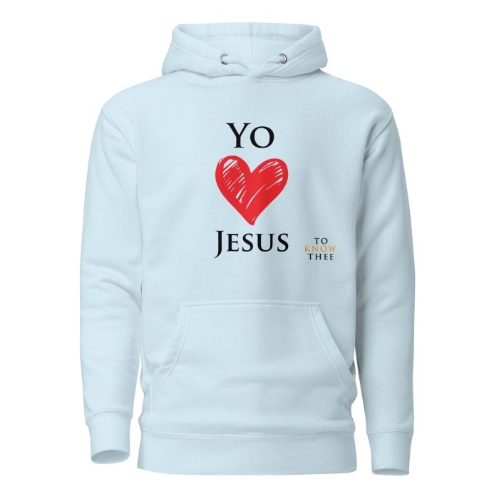 Yo Amo Jesus Unisex Sudadera - Image 8