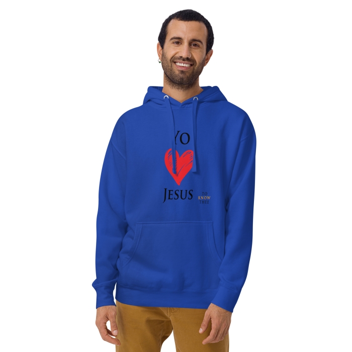 Yo Amo Jesus Unisex Sudadera - Image 2