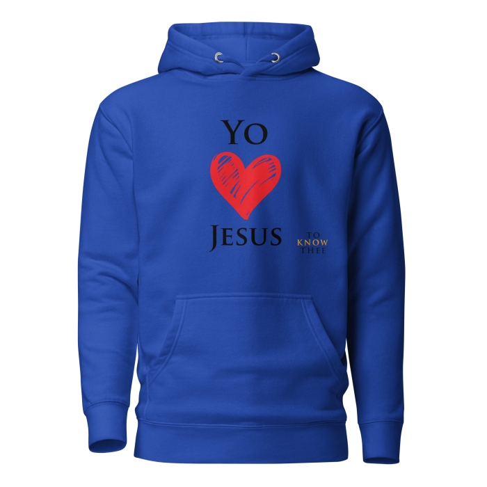 Yo Amo Jesus Unisex Sudadera - Image 4