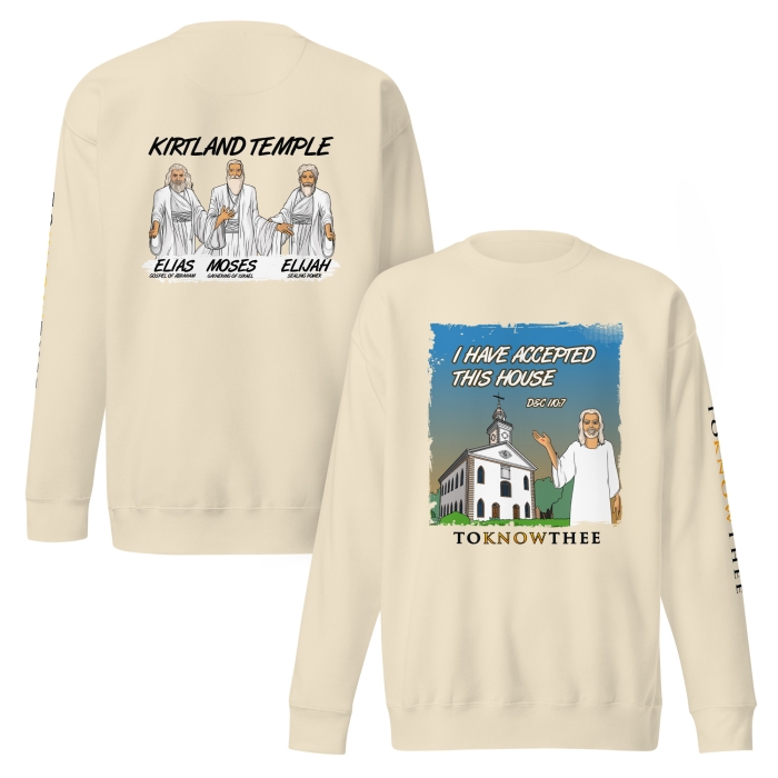 Kirtland Temple Premium Sweatshirt - Image 6