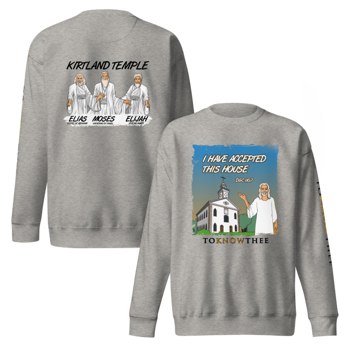 Kirtland Temple Premium Sweatshirt - Image 5