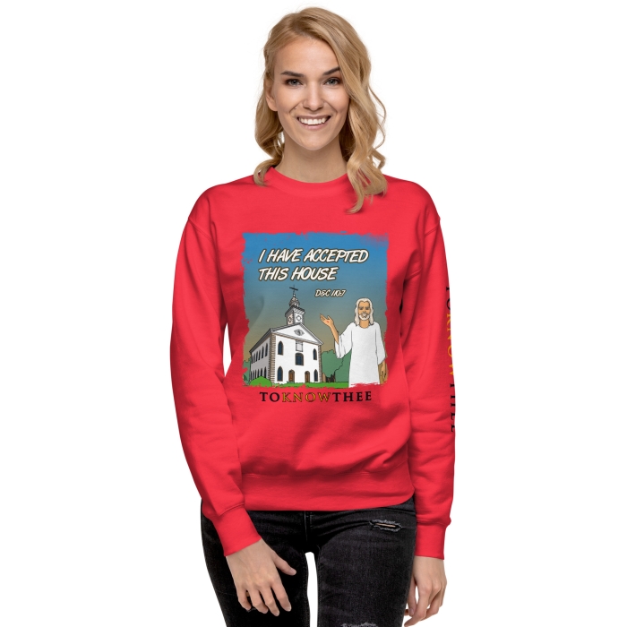 Kirtland Temple Premium Sweatshirt - Image 2