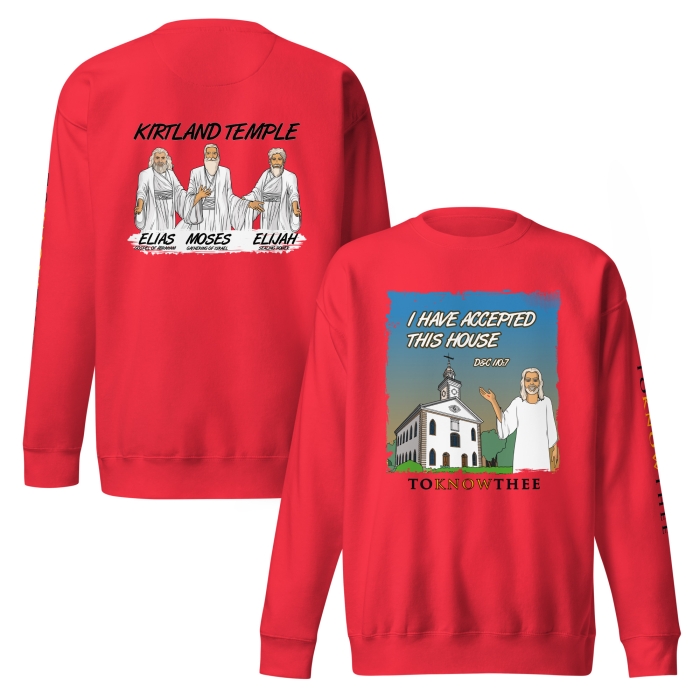 Kirtland Temple Premium Sweatshirt - Image 4