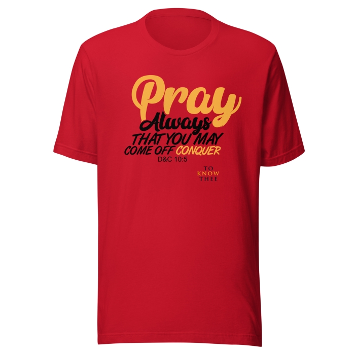 Pray Always shirt - Image 4